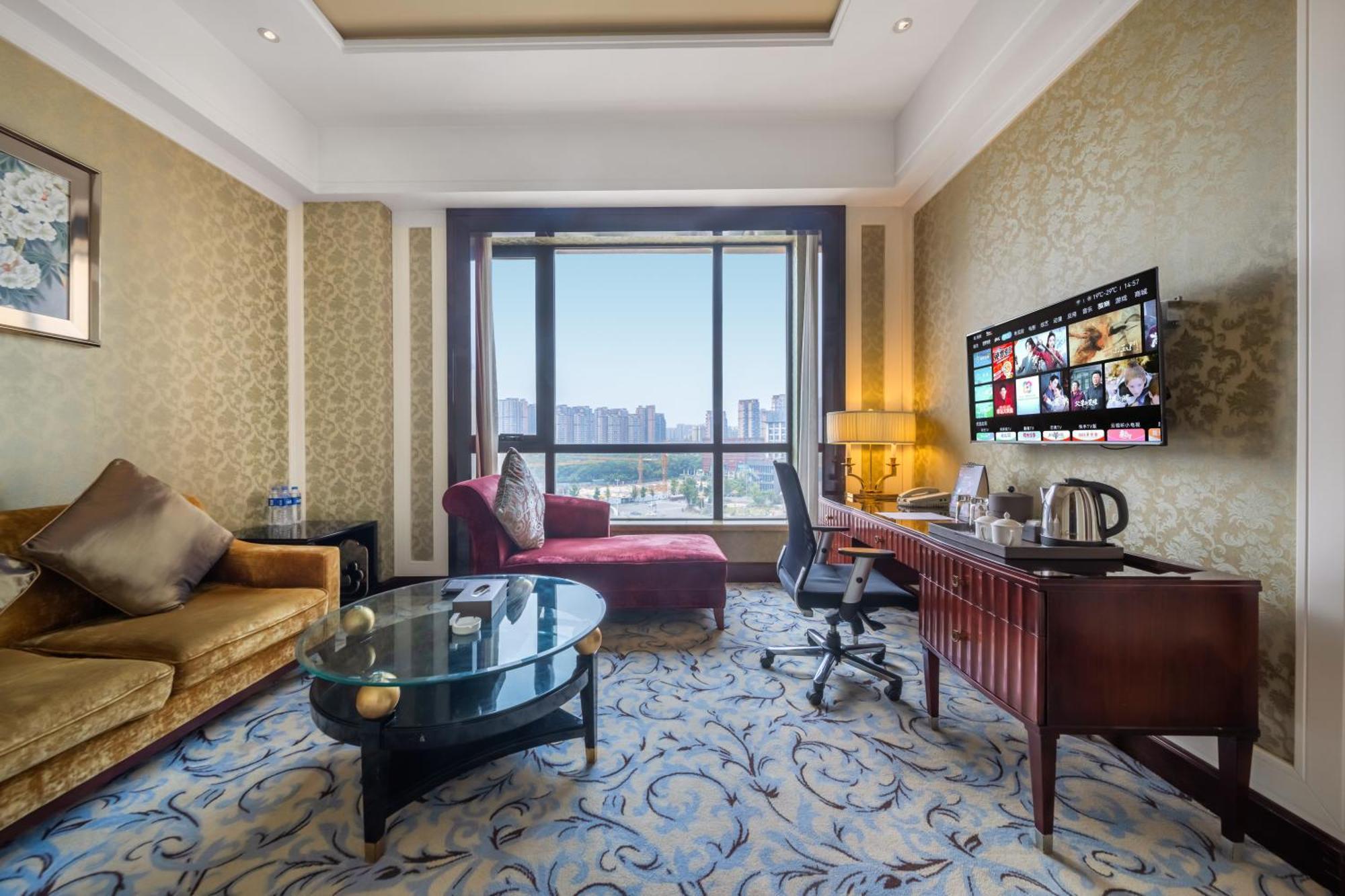 Wyndham Grand Plaza Royale Palace Čcheng-tu Exteriér fotografie