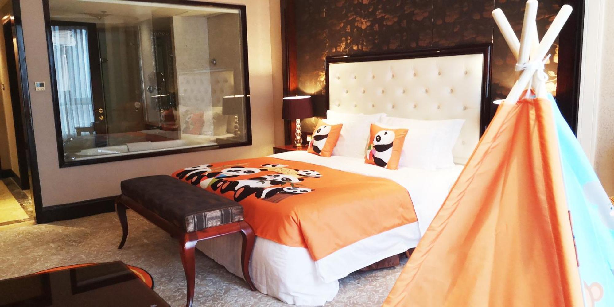 Wyndham Grand Plaza Royale Palace Čcheng-tu Exteriér fotografie
